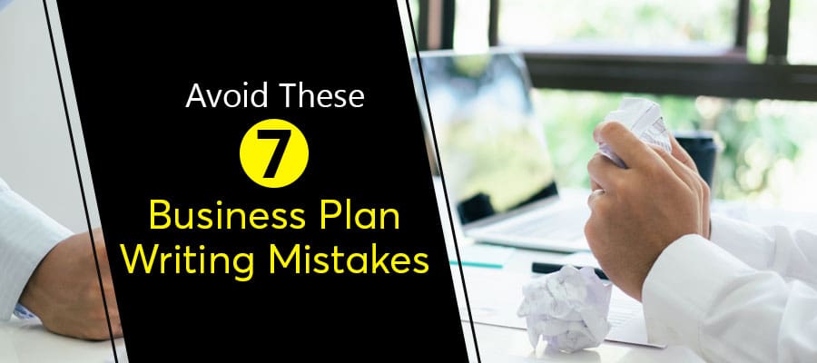 common business plan mistakes